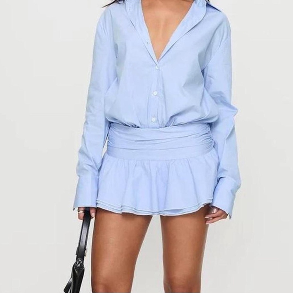 Lioness - (Size 4) blue mini dress